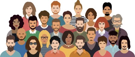 Группа людей вектор