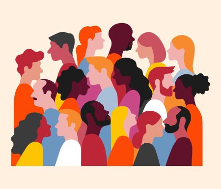 Общение иллюстрация