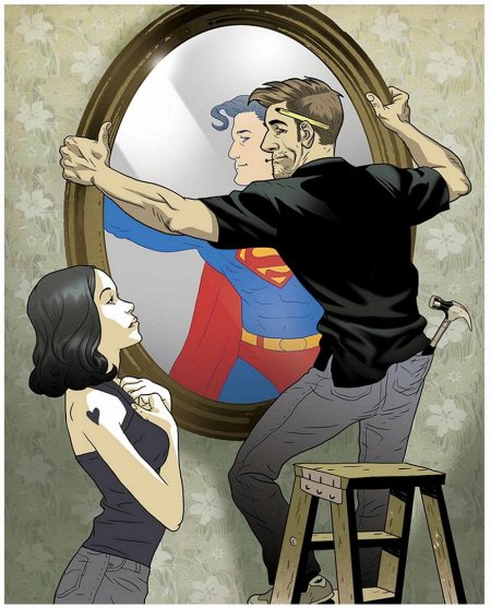 Лоис лейн и супермен