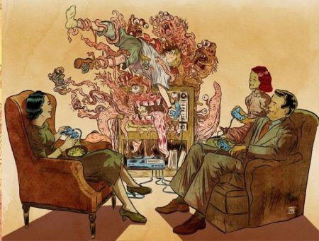 Современная иллюстрация