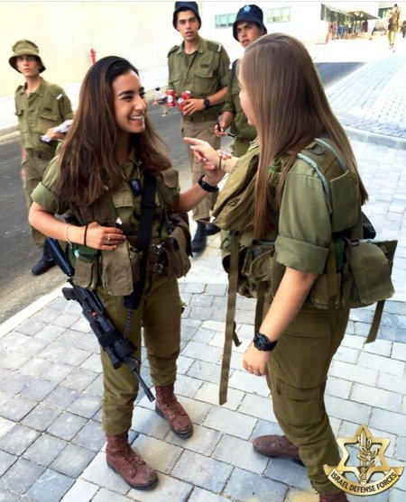 Девушки в армии израиля
