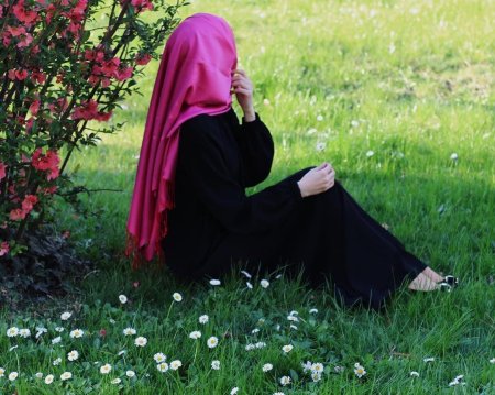 Мусульманка в платке