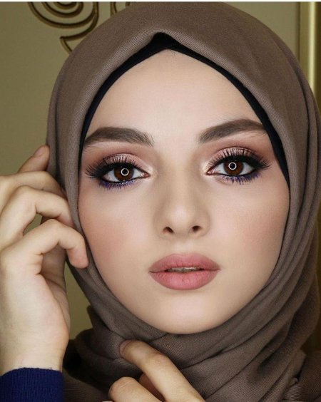 Макияж мусульманки