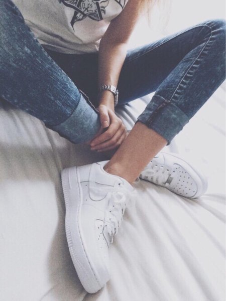 Nike air force low white