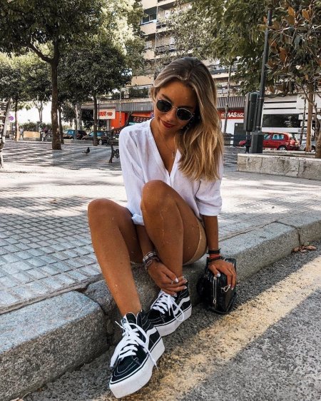 Образы с кедами ванс