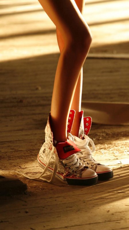 Красивая нога