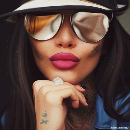 Девушка в очках