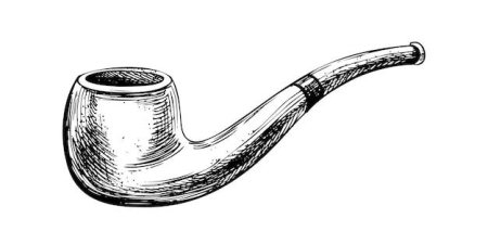 Курительная трубка рисунок