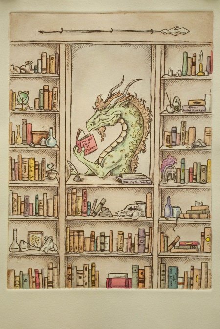 Книжный дракон