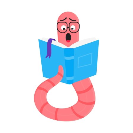 Книжный червь из мультика