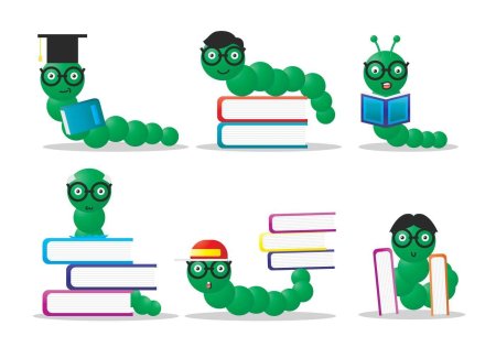 Гусеница вектор