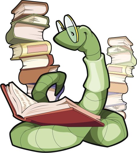 Червь книжный