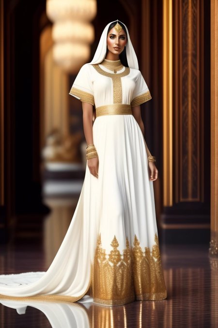 Платье в египетском стиле