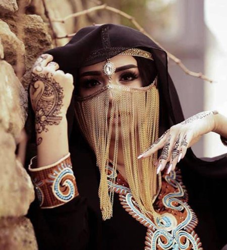 Фотосессия в арабском стиле