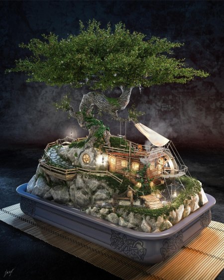 Бонсай большой