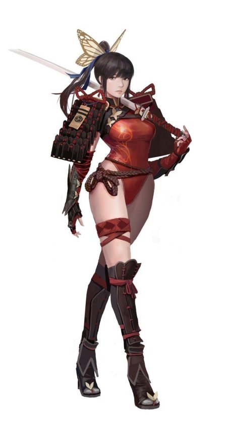 Самураи девушки