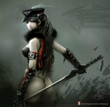 Девушка воин