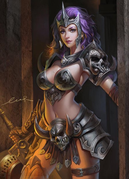 Воительница лазувардин