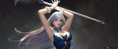 Девушка с мечом обои