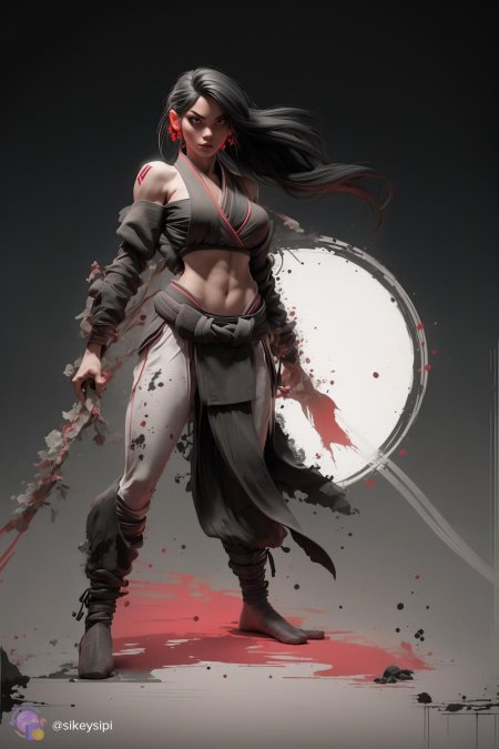 Воительница фэнтези