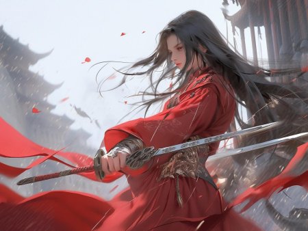 Воительница фэнтези