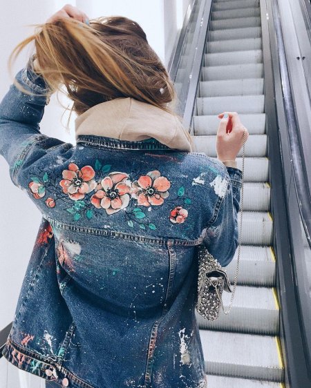 Расписные джинсовки