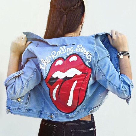 Роспись джинсовой куртки