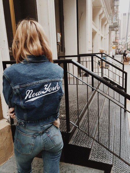 Джинсовая куртка базовая