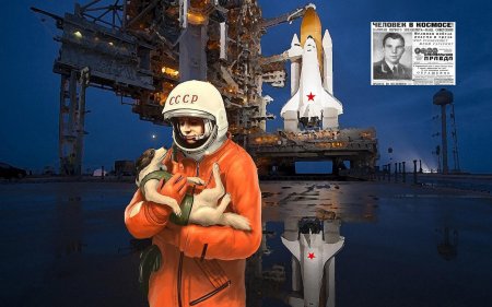 Космонавт ссср в космосе