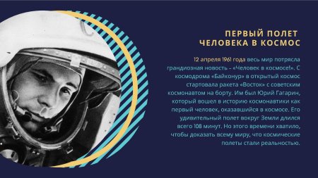 Первый полет в космос гагарин