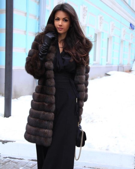 Алена тосунян модель в шубке