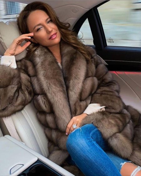 Модная шуба