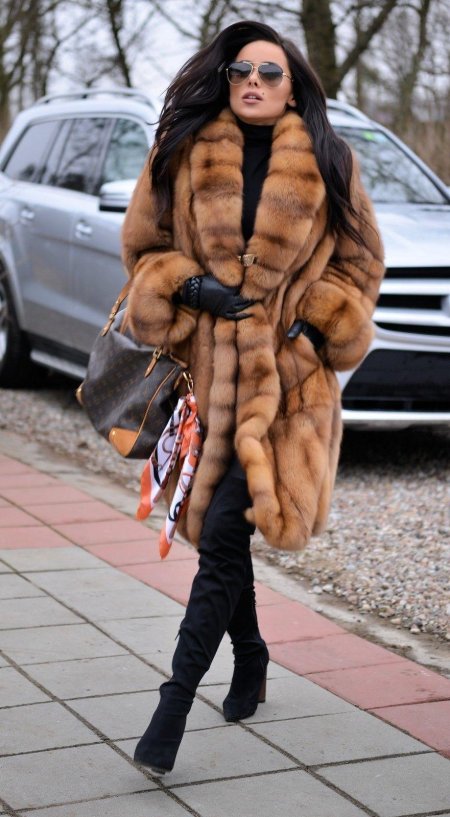 Норковая шуба