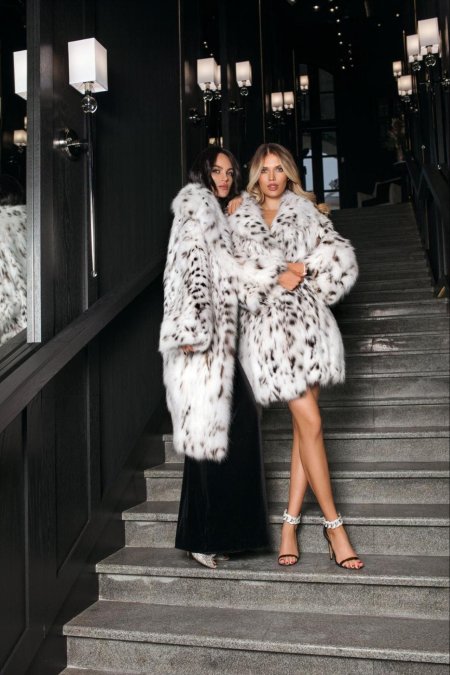 Шуба из рыси