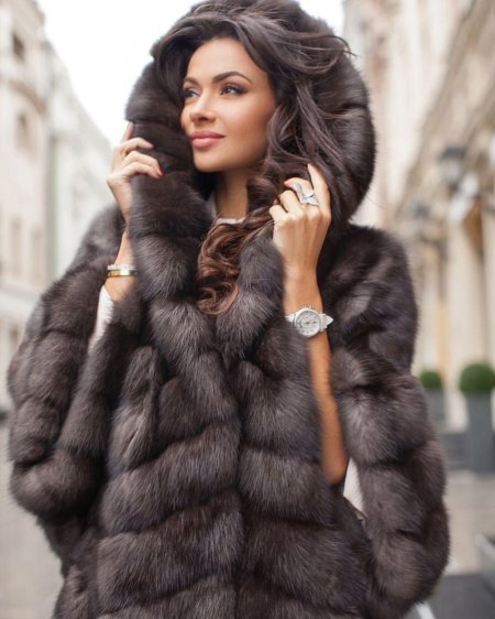 Шуба норковая fur fashion industry