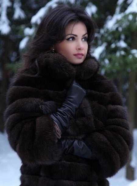 Шуба из соболя