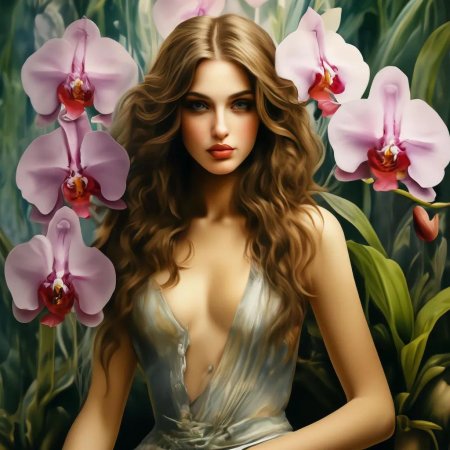 Орхидеи красивые