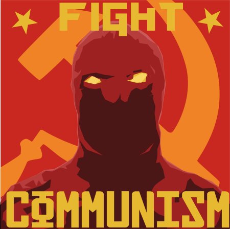 Антикоммунизм флаг