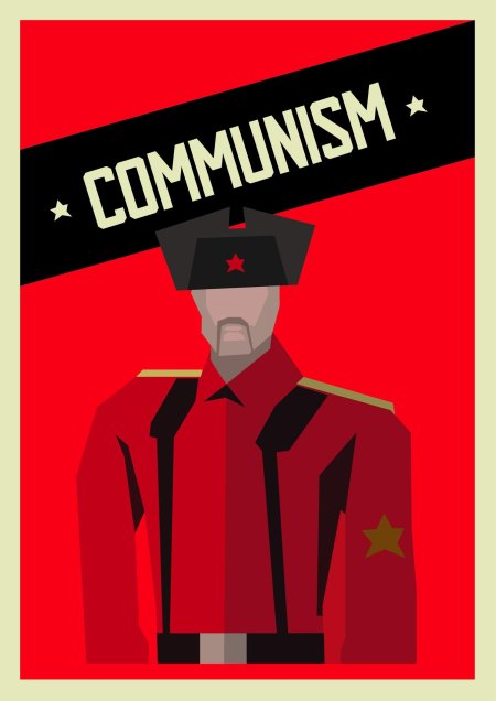 Коммунизм плакат
