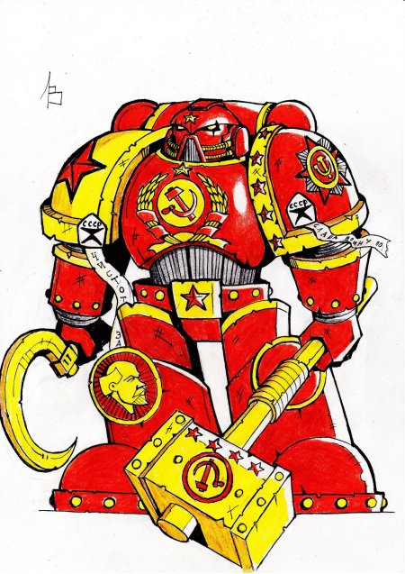 Warhammer советский космодесантник