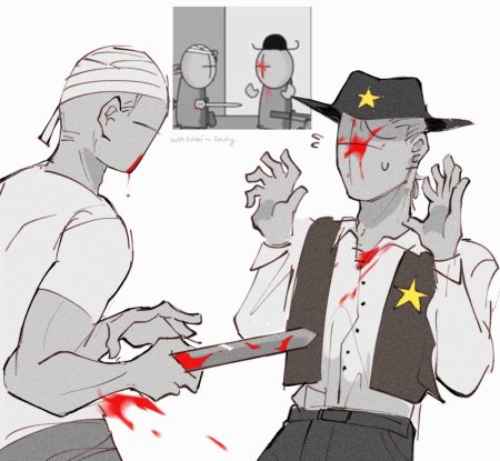 Шериф madness combat art