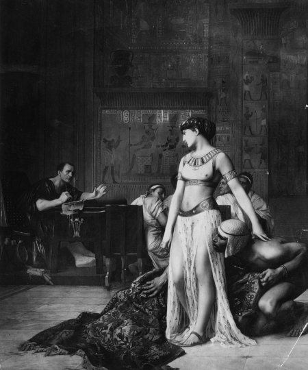 Клеопатра и цезарь