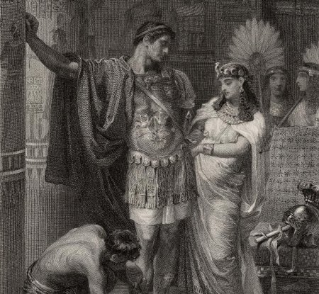 Август и клеопатра