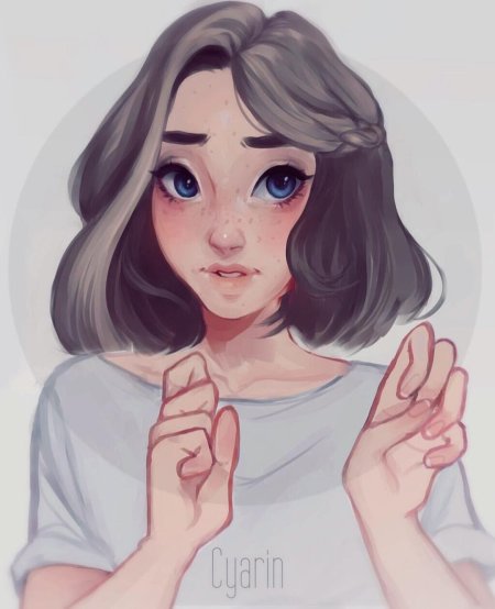 Девушка иллюстрация