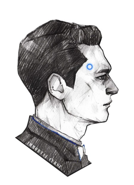 Коннор детройт арт