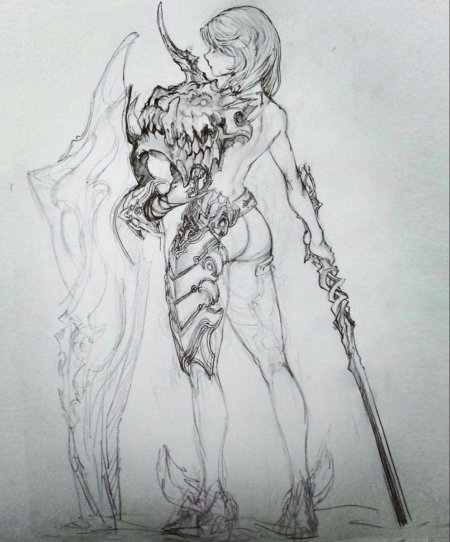 Эскиз персонажа