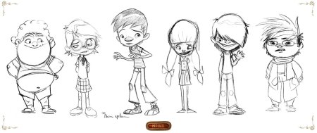 Прикольные персонажи концепт