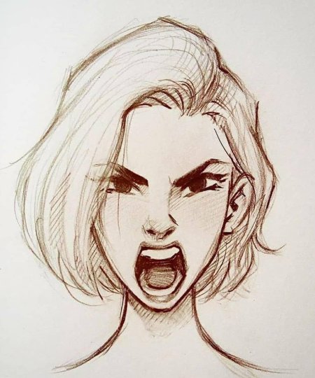 Рисунки лица для срисовки