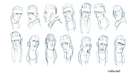 Скетчи персонажей