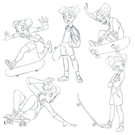 Скейтер референс